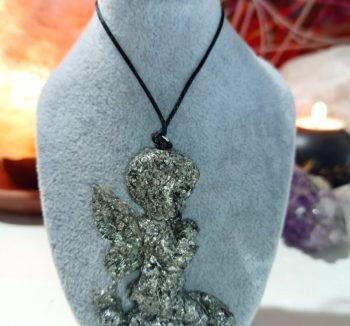 Orgonit-Anhänger 20 cm. Engel 15 gr.