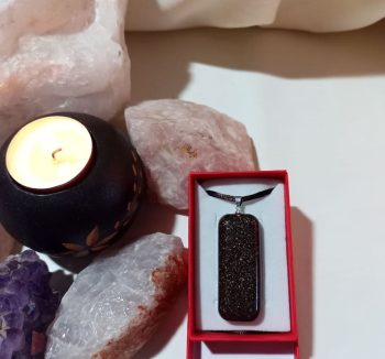 Orgonit-Anhänger Large Rectangle SMALL IRON CHIP 18 gr.