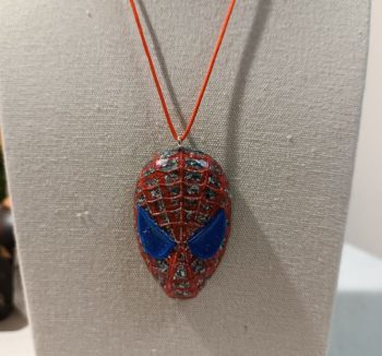 SpiderMan-Farbiger Orgonit-Elektronit-Anhänger